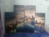 Фото 8 - Модульная картина Aliexpress Moulina painting "Brooklyn bridge" 4 PCs high canvas wall art picture home decoration, living room gift, paintings for bedrooms Фото 8