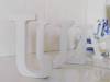 Фото 5 - Буквы Aliexpress 8cm free Standing Artificial wood wooden white Letter for decorations Wedding Home Brithday Gift Фото 5