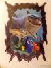 Фото 5 - Наклейка "В поисках немо" от aliexpres Cartoon Finding Nemo Sea Fish 3D View Art Wall Stickers Decals Mural Home Decor Фото 5