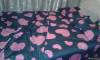 Фото 3 - Постельное белье Алиэкспресс Love Heart bedding sets 3pcs/4pcs twin full queen star starry sky duvet cover set bedclothes polka dot red black yellow #2 Фото 3
