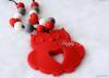 Фото 3 - Слингобусы Aliexpress BPA free Silicone Teething Necklace with large owl pendant silicone chew necklace with heart beads Фото 3
