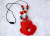 Фото 1 - Слингобусы Aliexpress BPA free Silicone Teething Necklace with large owl pendant silicone chew necklace with heart beads Фото 1