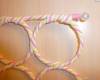 Фото 3 - Вешалка для шарфов Aliexpress Free Shipping Scarf Shawl Scarf Belt Tie Hanger Holder Organizer Storage 28 Ring Rope Slots FZ1005 Фото 3