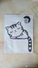 Фото 8 - AliExpress наклейка на стену 2014 New Sleeping Cat Light Switch Stickers Funny Home Decoration Wall Фото 8