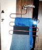 Фото 1 - Алиэкспресс вешалка для брюк Amagoing Multi-Purpose Metal Space Storage Closet Hangers Saver Rack for Hanging Jeans Trousers Scarf Tie Фото 1