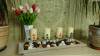 Фото 9 - Тюльпаны Aliexpress Free shipping 31PCS/LOT pu mini tulip flower real touch wedding artificial silk home decoration Фото 9