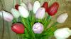 Фото 6 - Тюльпаны Aliexpress Free shipping 31PCS/LOT pu mini tulip flower real touch wedding artificial silk home decoration Фото 6