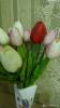 Фото 5 - Тюльпаны Aliexpress Free shipping 31PCS/LOT pu mini tulip flower real touch wedding artificial silk home decoration Фото 5