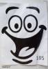 Фото 4 - Наклейка на стену Aliexpress Smile face Toilet stickers diy personalized furniture decoration wall decals fridge washing machine sticker Bathroom Car Gift Фото 4