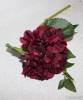 Фото 2 - Искусственные цветы Aliexpress Wine Red Rose Floral 1 Bouquet Artificial Peony Flower Arrangement Room Hydrangea Wedding Home Decor Party Fleur Artificielle Фото 2