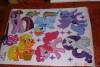 Фото 9 - Aliexpress New arrival Kid Wall Stickers My Little Pony 6 ponies removal girls sticker for kids 1425factory sales directly Фото 9