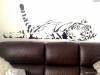 Фото 4 - Наклейка на стену Aliexpress Free Shipping Wall stickers Home decor SIze:640mm*1650mm PVC Vinyl paster Removable Art Mural tiger l-127 Фото 4