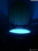 Фото 5 - Подсветка для унитаза с датчиком движения Aliexpress Hot 3d tooth lamp 8 Colors LED Toilet Nightlight Motion Activated Light Sensitive Dusk to Dawn Battery-operated Lamp Фото 5